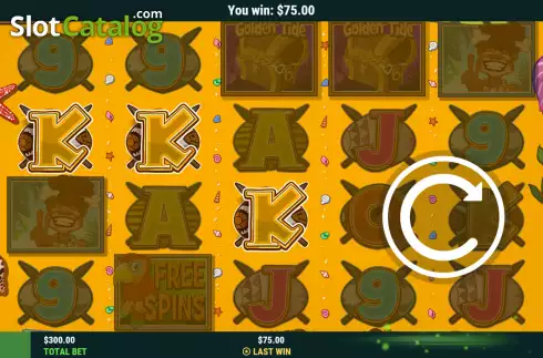 Скрин4. Robinson Riches Golden Tide слот