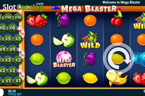 Скрин2. Mega Blaster слот