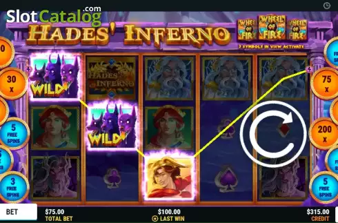 Скрин3. Hades Inferno слот