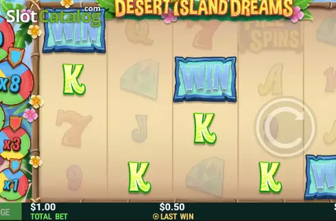 Скрин8. Desert Island Dreams слот