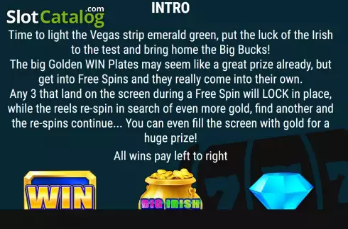 Скрин5. Big Irish Bucks слот