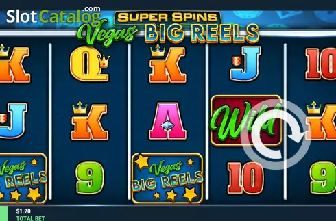 Скрин2. Super Spins Vegas Big Reels слот