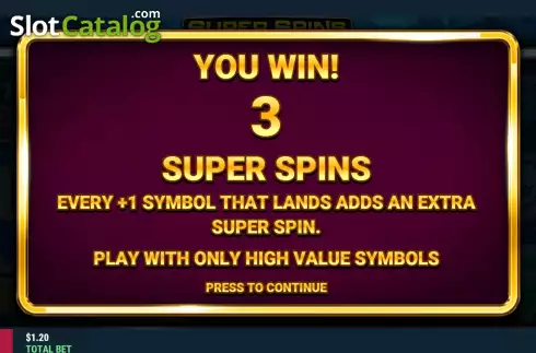 Скрин7. Super Spins Vegas Big Reels слот