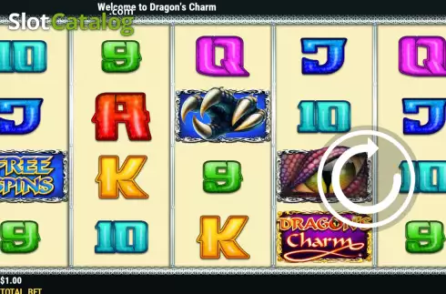 Скрин2. Dragon’s Charm (Slot Factory) слот