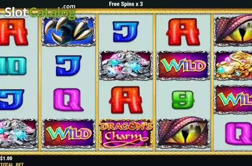Скрин7. Dragon’s Charm (Slot Factory) слот