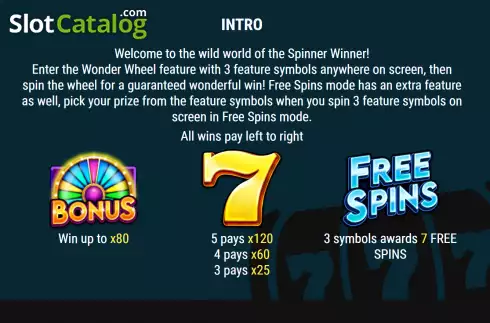 Скрин5. Spinner Winner слот