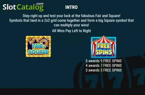 Скрин5. Fair and Square слот