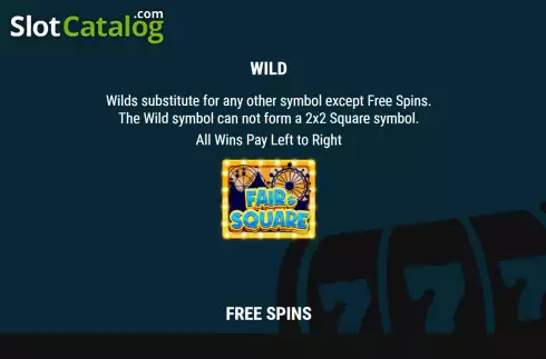 Скрин8. Fair and Square слот