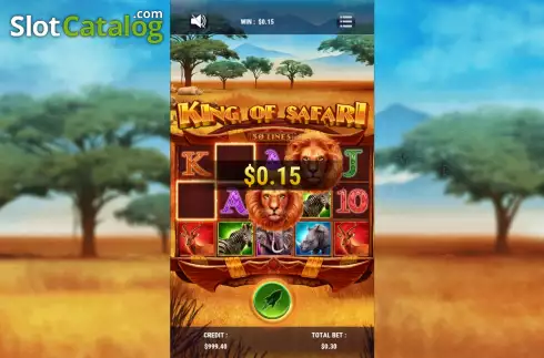 Скрин3. King of Safari слот