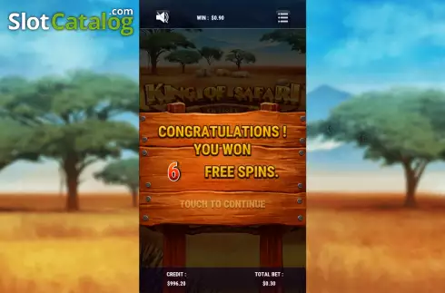 Скрин4. King of Safari слот