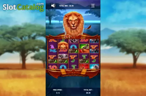 Скрин6. King of Safari слот