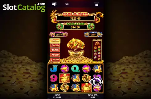 Скрин2. Lucky Wealth (Slot Factory) слот