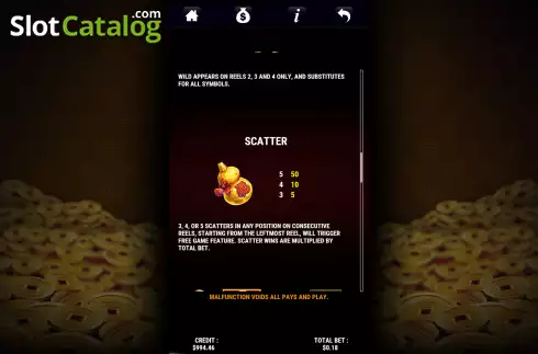 Скрин8. Lucky Wealth (Slot Factory) слот