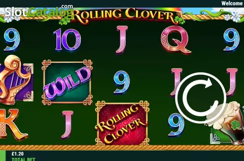 Скрин2. Rolling Clover слот