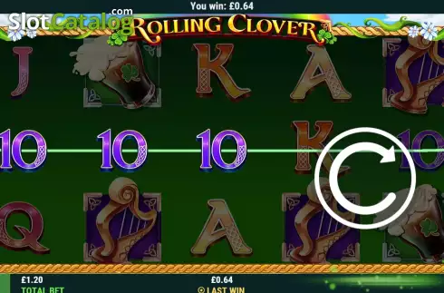 Скрин3. Rolling Clover слот