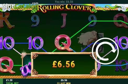 Скрин4. Rolling Clover слот
