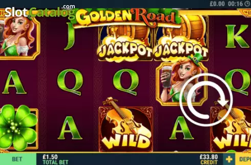 Скрин2. Golden Road слот