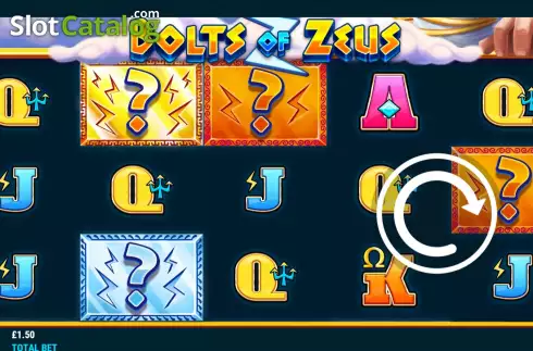 Скрин2. Bolts of Zeus слот