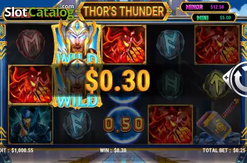 Скрин4. Thor's Thunder (Slot Factory) слот
