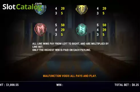 Скрин9. Thor's Thunder (Slot Factory) слот