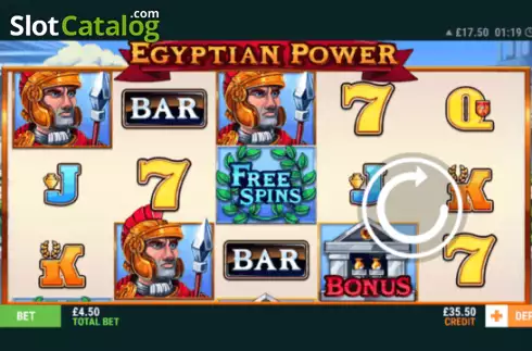 Скрин2. Egyptian Power слот