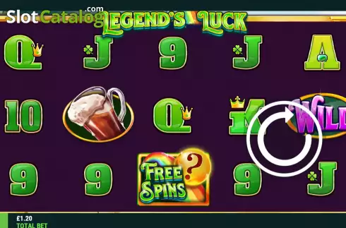 Скрин2. Legends Luck слот