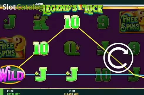Скрин4. Legends Luck слот