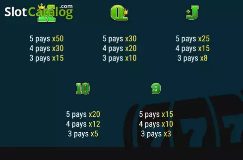 Скрин7. Legends Luck слот