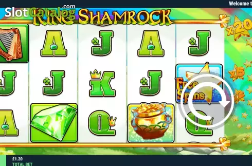 Скрин2. King Shamrock слот