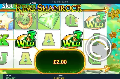 Скрин3. King Shamrock слот