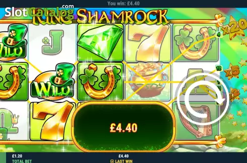 Скрин4. King Shamrock слот