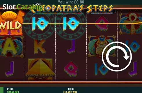 Скрин3. Cleopatra's Steps слот