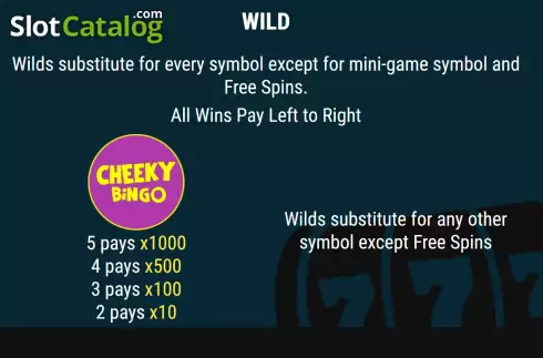 Скрин8. Cheeky Bingo Big Money Vegas слот