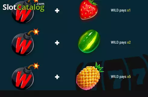 Скрин8. Fruit Fighter слот