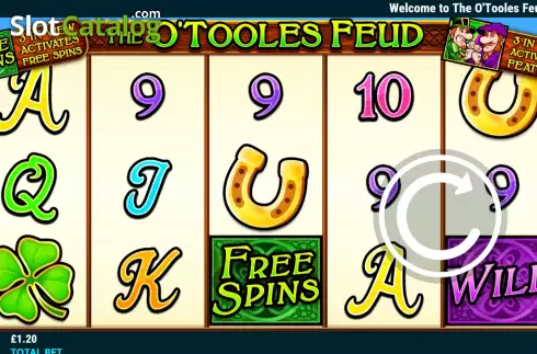 Скрин2. The O'Tooles Feud слот