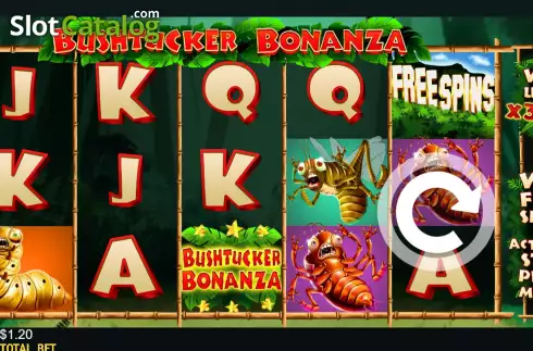 Скрин2. Bushtucker Bonanza слот