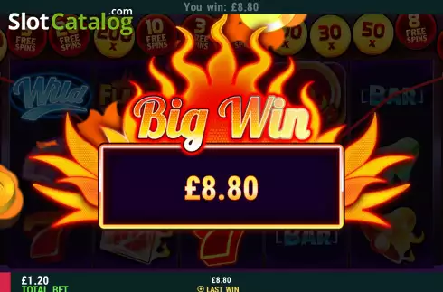 Скрин4. Flamin Casino слот
