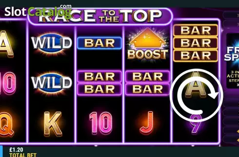 Скрин2. Race To The Top слот