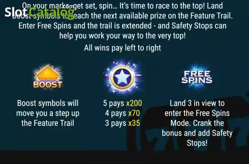 Скрин8. Race To The Top слот
