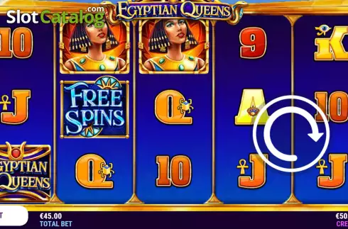 Скрин2. Egyptian Queens слот
