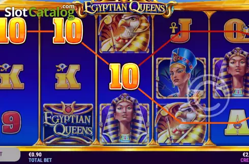Скрин3. Egyptian Queens слот