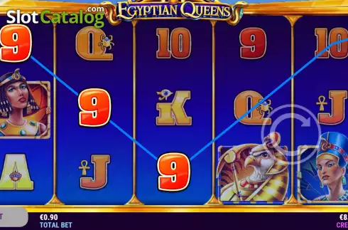 Скрин4. Egyptian Queens слот