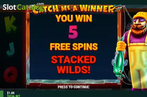 Скрин5. Catch Me A Winner слот