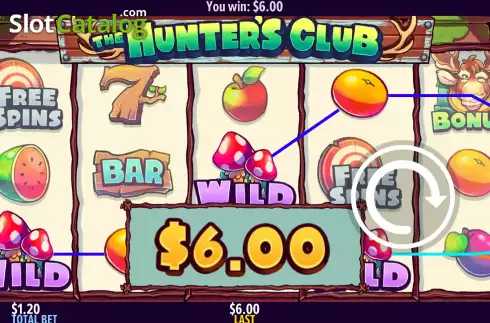Скрин4. The Hunter's Club слот