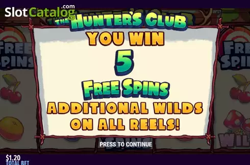 Скрин5. The Hunter's Club слот