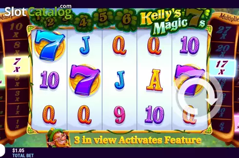 Скрин2. Kelly's Magic 7's слот
