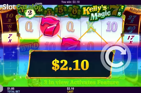 Скрин3. Kelly's Magic 7's слот