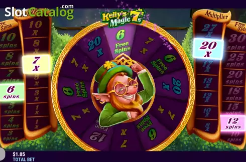 Скрин7. Kelly's Magic 7's слот