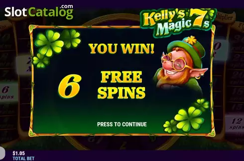 Скрин8. Kelly's Magic 7's слот