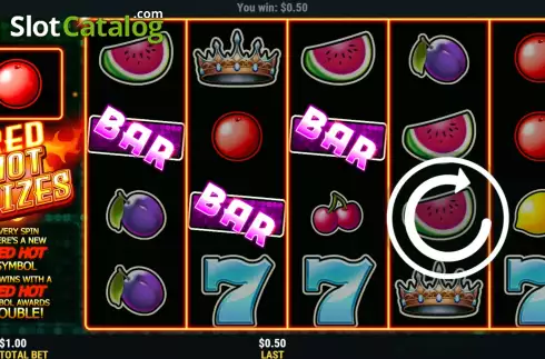 Скрин3. Red Hot Prizes слот